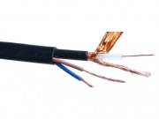 三合一射频专用电缆；SYV-75-5/RVV2*1/RVVP4*0 
